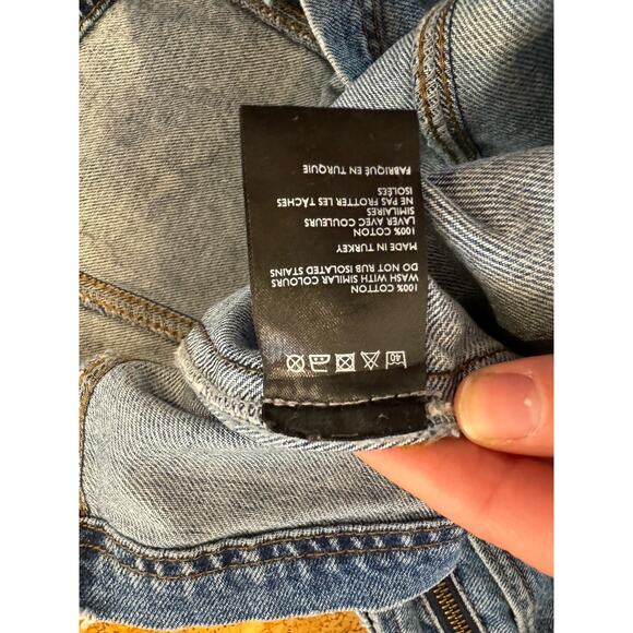 Cooperative Urban Outfitters Denim overall dress medium wash M - Picture 11 of 11